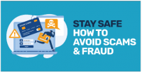 Stay Safe - How to avoid scams and fraud